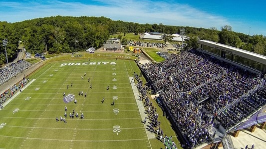 Ouachita Baptist's Cliff Harris Stadium.
