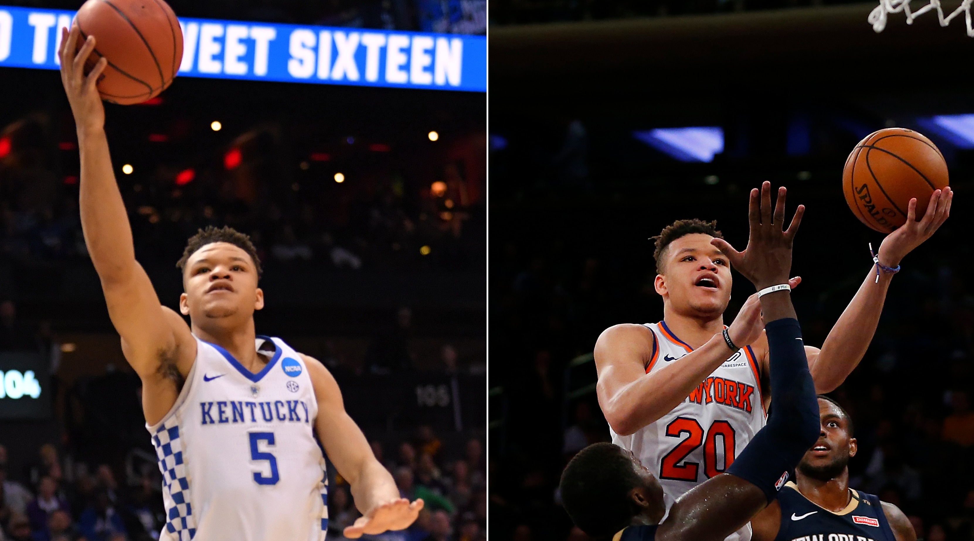 Kevin Knox Kentucky Knicks