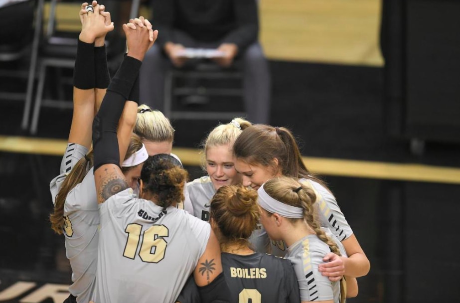 College volleyball upsets