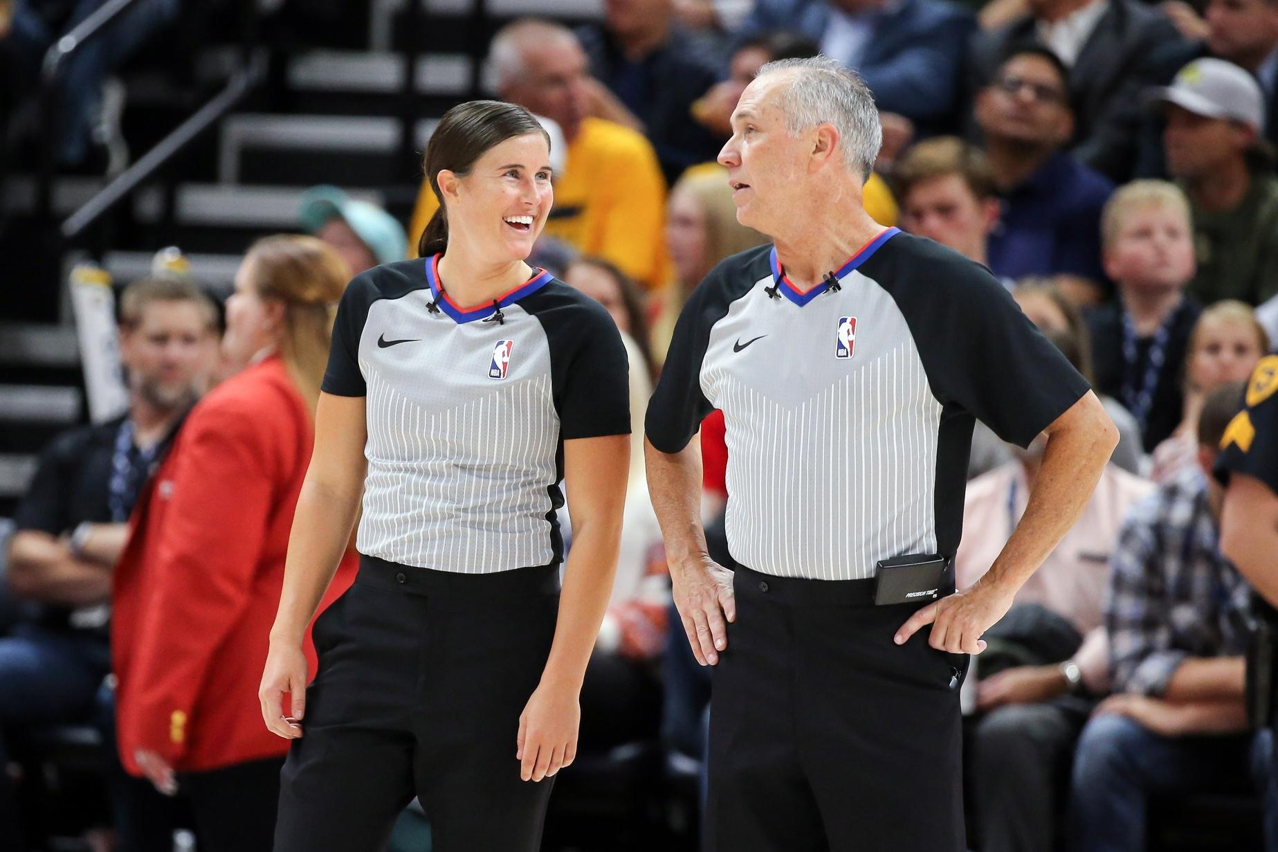 Natalie Sago NBA referee.