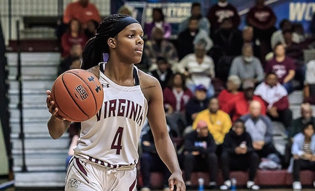Shareka McNeill leads DII women's basketball in scoring.