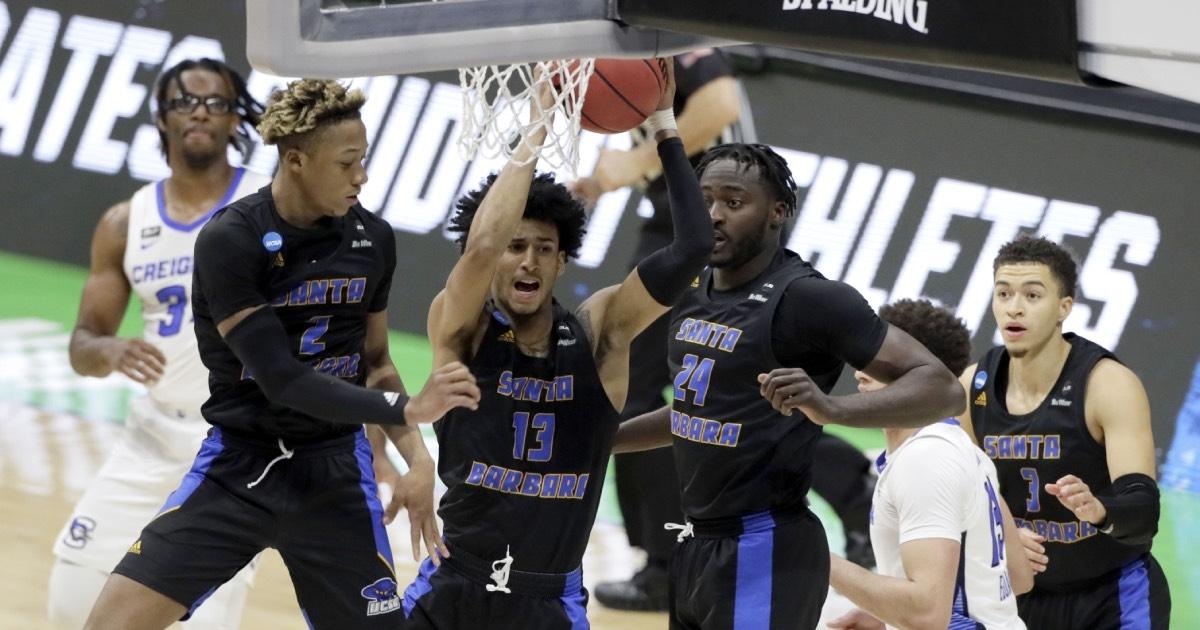 UC Santa Barbara eatned a No. 12 seed in the 2021 NCAA Tournament.