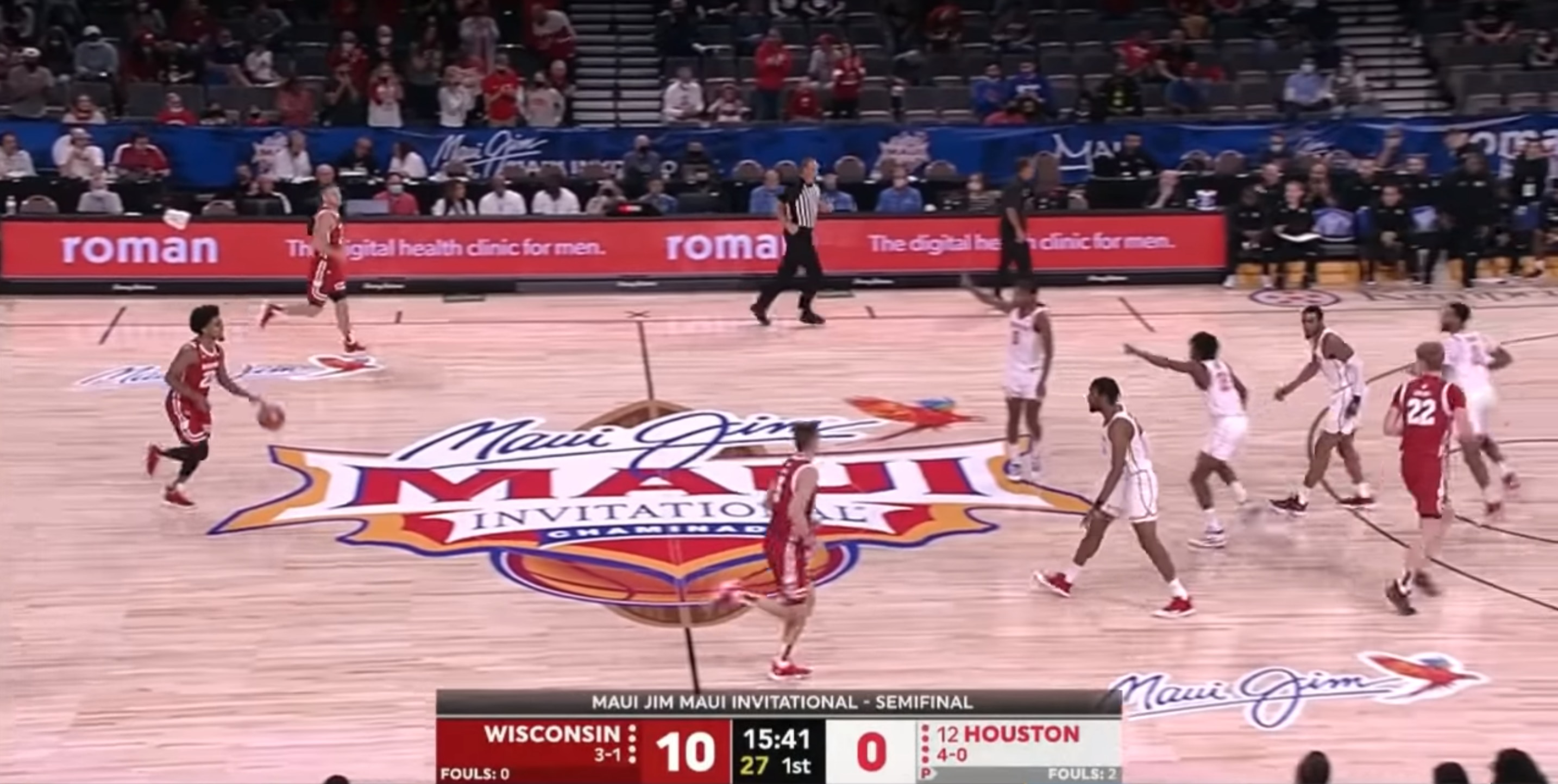 Wisconsin vs. Houston.