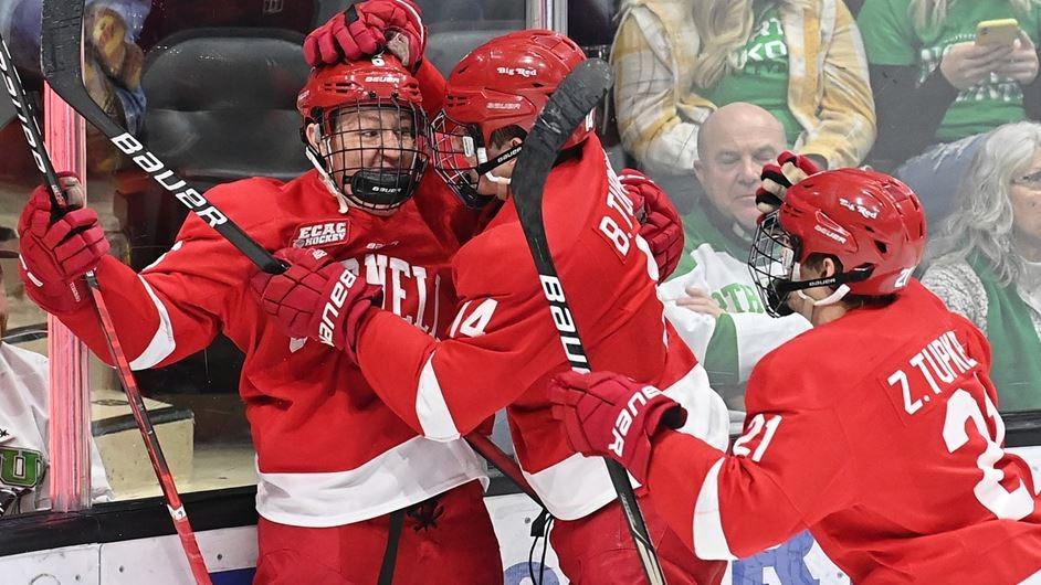 Cornell swept North Dakota this past weekend.