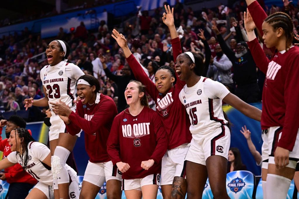 No. 1 South Carolina defeats No. 1 Louisville in Final Four