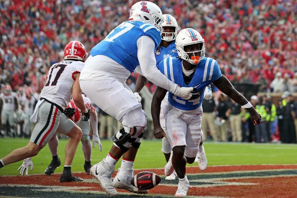 Ole Miss celebration