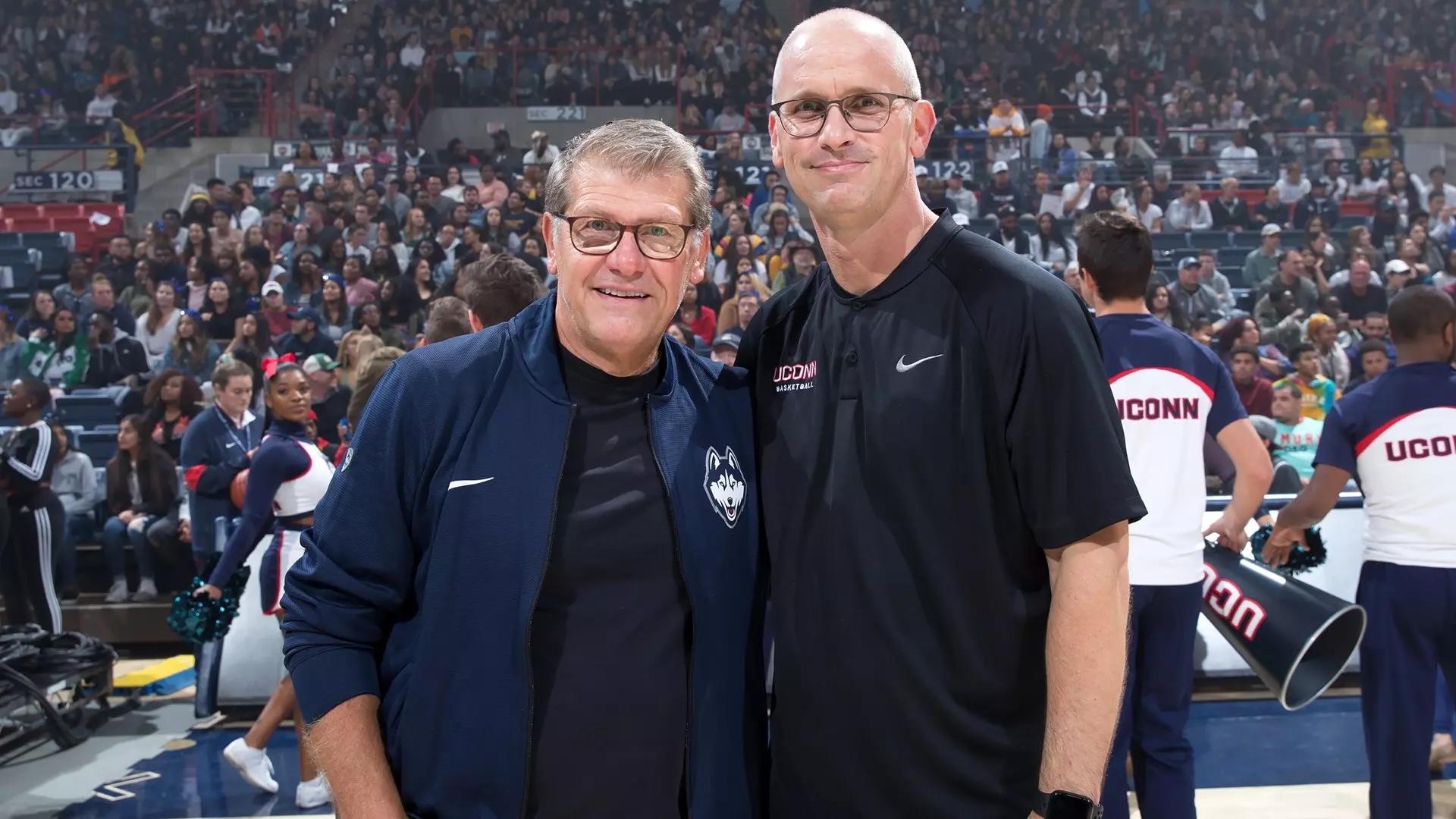 dan hurley and geno auriemma