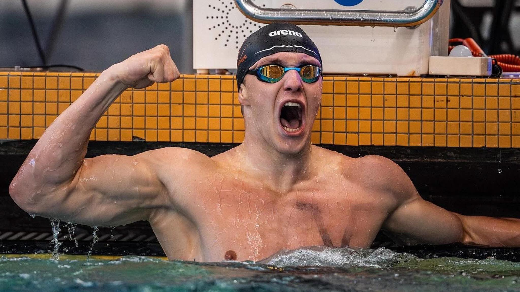 Maximus Williamson wins 200 freestyle