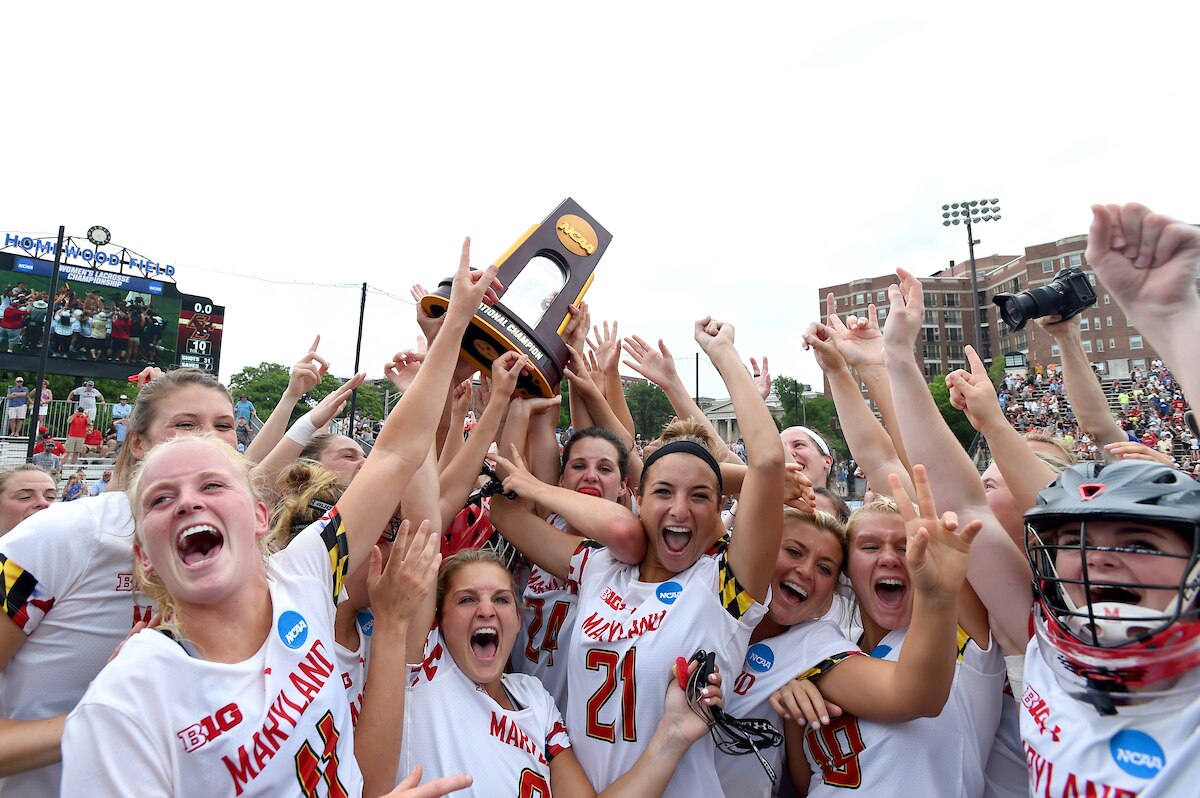 Maryland women's lacrosse has the most national championships