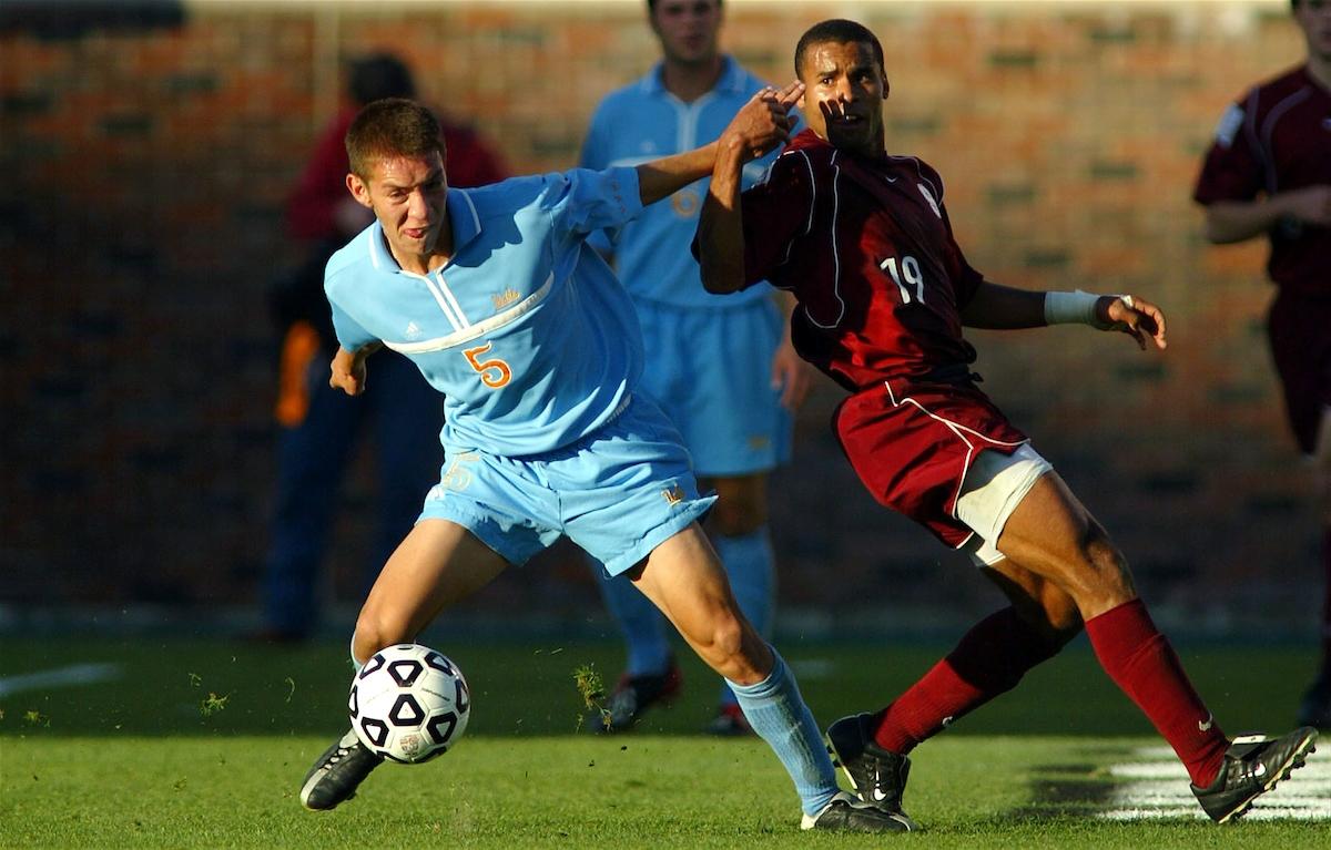 UCLA vs. Stanford in the 2002 national championship.