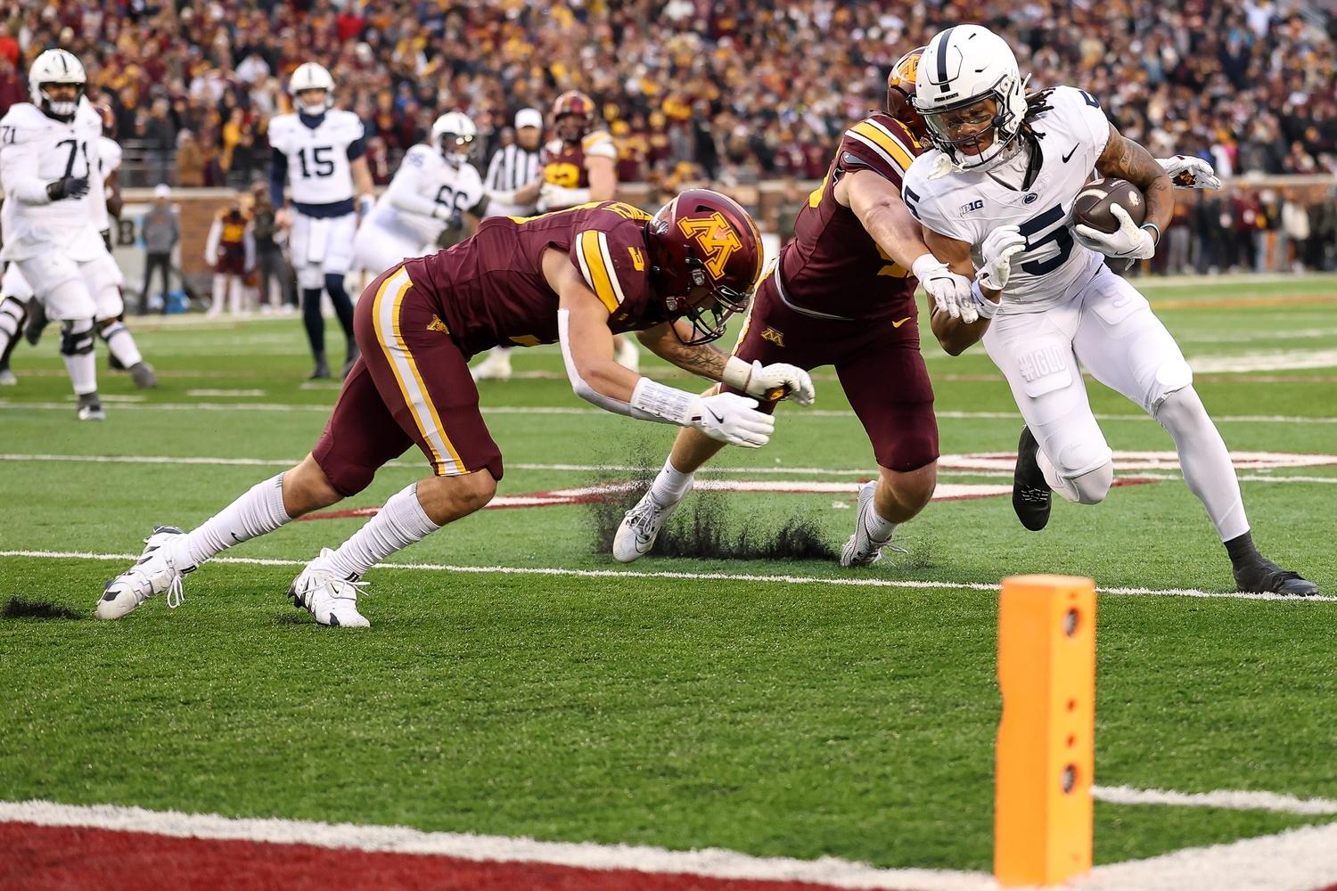 Penn State football versus Minnesota