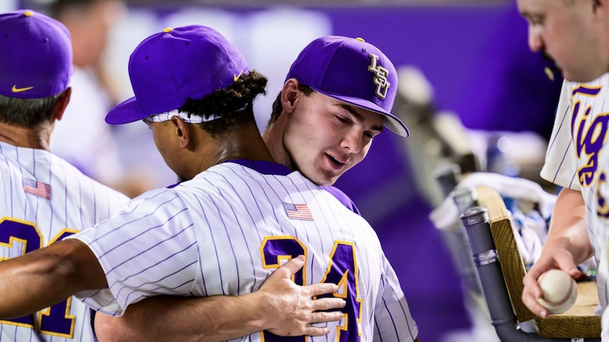 Kade and Anthony LSU