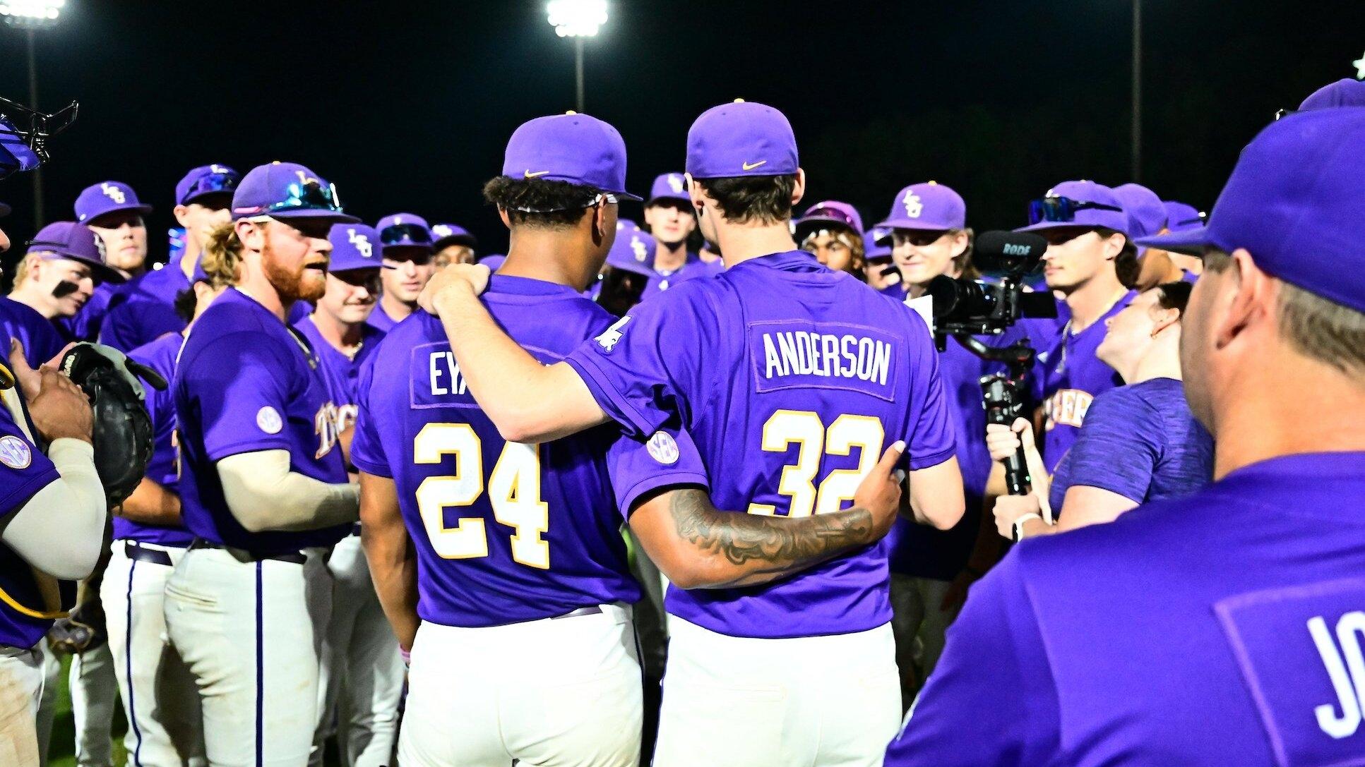 Kade and Anthony LSU