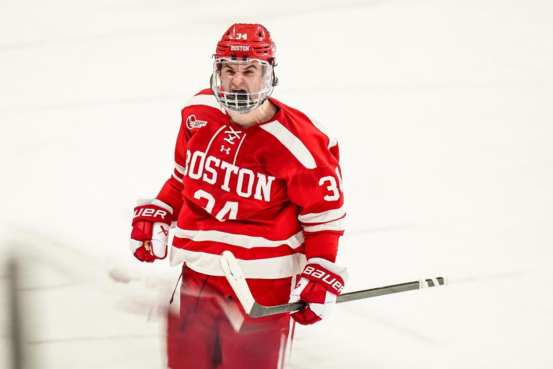 Boston University's Cole Eiserman